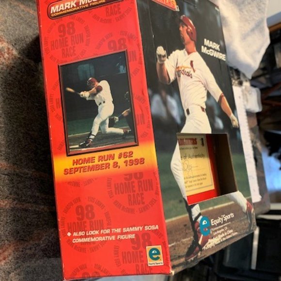 Toys 1998 Mark Mcgwire Headliners Xl Commemorative Figure Poshmark